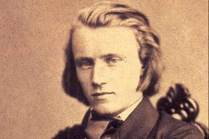 Photograph of the young Brahms