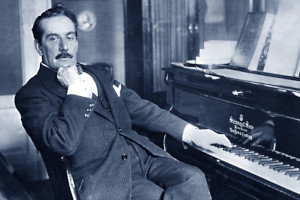 Puccini at the piano