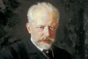 Portrait of Tchaiovsky