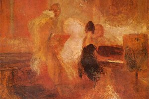 Turner: Music Party, Petworth, 1835